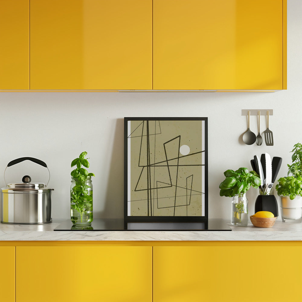 Angular Lines no 9 Poster